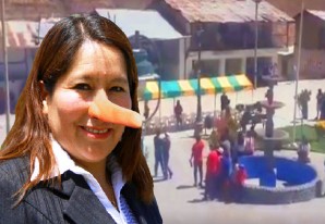 Alcaldesa de Huachos fue pifeada durante su discurso en la fiesta patronal | VIDEO Alcaldesa de Huachos fue pifeada durante su discurso en la fiesta patronal | VIDEO