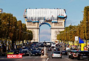 Empaquetan el Arco del Triunfo de París por tres semanas | VIDEO Empaquetan el Arco del Triunfo de París por tres semanas | VIDEO