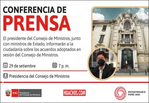 Guido Bellido brinda conferencia de prensa sobre acuerdos del Consejo de Ministros | DIRECTO Guido Bellido brinda conferencia de prensa sobre acuerdos del Consejo de Ministros | DIRECTO