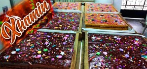 Desde el Vraem, ricos turrones de harina de plátano, yuca, soya y maíz Desde el Vraem, ricos turrones de harina de plátano, yuca, soya y maíz