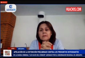 Audiencia de apelación de detención preliminar del gobernador regional de Arequipa Audiencia de apelación de detención preliminar del gobernador regional de Arequipa