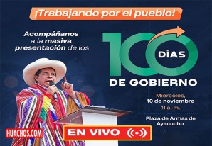 Presidente ya presenta informe de los primeros 100 días de su gobierno | DIRECTO Presidente ya presenta informe de los primeros 100 días de su gobierno | DIRECTO