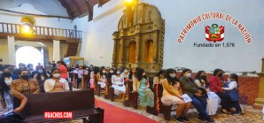 Ceremonia de confirmación y reapertura del Templo San Cristóbal de Huachos Ceremonia de confirmación y reapertura del Templo San Cristóbal de Huachos