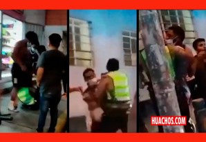 Venecos querían imponer su ley en Chincha repartiendo "huaracazos" a efectivos | VIDEO Venecos querían imponer su ley en Chincha repartiendo "huaracazos" a efectivos | VIDEO