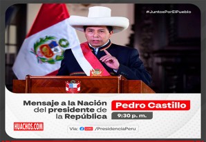 El presidente Pedro Castillo ofreció un Mensaje a la Nación a las 9:30 p. m. | DIRECTO El presidente Pedro Castillo ofreció un Mensaje a la Nación a las 9:30 p. m. | DIRECTO