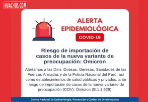 Pandemia Covid-19: Minsa emitió esta alerta epidemiológica Pandemia Covid-19: Minsa emitió esta alerta epidemiológica