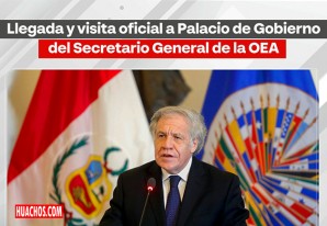 Presidente Pedro Castillo recibe al secretario general de la OEA Luis Almagro Presidente Pedro Castillo recibe al secretario general de la OEA Luis Almagro