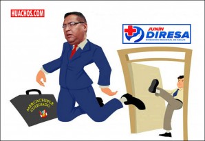 A Hernán Condori lo botaron de Diresa Junín por inútil y fanfarrón A Hernán Condori lo botaron de Diresa Junín por inútil y fanfarrón