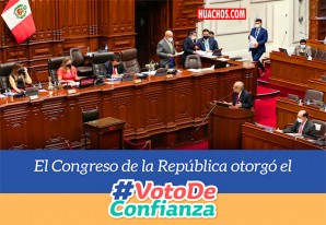 Pleno del Congreso otorga voto de confianza al Gabinete de Aníbal Torres | VIDEO Pleno del Congreso otorga voto de confianza al Gabinete de Aníbal Torres | VIDEO