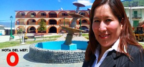 Alcaldesa de Huachos 0 a la izquierda en calidad de gestión municipal Alcaldesa de Huachos 0 a la izquierda en calidad de gestión municipal