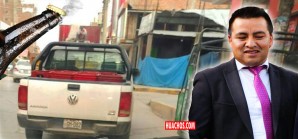 "Pillan" camioneta de Diresa Huancavelica distribuyendo cargamento de "chelas" "Pillan" camioneta de Diresa Huancavelica distribuyendo cargamento de "chelas"