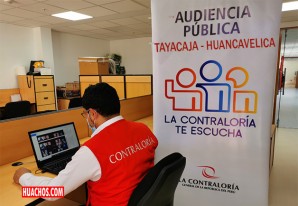 Audiencia pública virtual “La Contraloría te escucha” en Tayacaja, Huancavelica Audiencia pública virtual “La Contraloría te escucha” en Tayacaja, Huancavelica