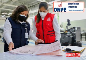 ONPE inicia impresión de las actas electorales para las elecciones internas ONPE inicia impresión de las actas electorales para las elecciones internas