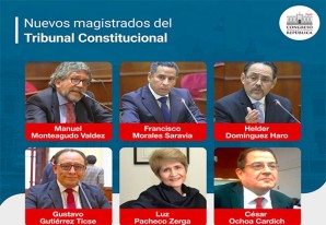 Congreso eligió sin debate y sin transparencia nuevos integrantes del Tribunal Constitucional Congreso eligió sin debate y sin transparencia nuevos integrantes del Tribunal Constitucional