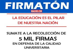 Ampliarán alcances de recolección de firmas en defensa de Sunedu | VIDEO Ampliarán alcances de recolección de firmas en defensa de Sunedu | VIDEO