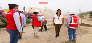 Hermenegilda, la alcaldesa "figureti", se hace la que no ve la obra Hermenegilda, la alcaldesa "figureti", se hace la que no ve la obra