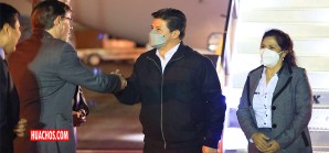 Pedro Castillo y Sra. llegaron a Los Angeles (EE.UU.), sin sombrero | VIDEO Pedro Castillo y Sra. llegaron a Los Angeles (EE.UU.), sin sombrero | VIDEO