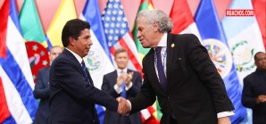 Pedro Castillo envia un S.O.S. a su "hermano" Luis Almagro, secretario general de la OEA Pedro Castillo envia un S.O.S. a su "hermano" Luis Almagro, secretario general de la OEA
