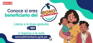 Midis habilita canales oficiales para saber quiénes cobrarán el Bono Alimentario Midis habilita canales oficiales para saber quiénes cobrarán el Bono Alimentario