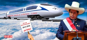 Las ambiciones ferroviarias faraónicas de Pedro Castillo y sus ministros del MTC Las ambiciones ferroviarias faraónicas de Pedro Castillo y sus ministros del MTC