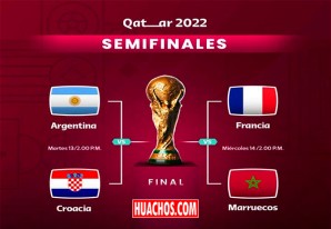 13 y 14 de diciembre la semifinal del Mundial de Fútbol Qatar 2022 13 y 14 de diciembre la semifinal del Mundial de Fútbol Qatar 2022