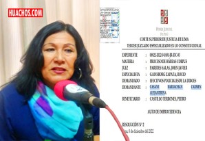 Poder Judicial rechaza hábeas corpus a favor de Pedro Castillo Poder Judicial rechaza hábeas corpus a favor de Pedro Castillo