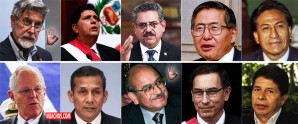 Así acabaron los últimos 10 presidentes constitucionales de la República peruana Así acabaron los últimos 10 presidentes constitucionales de la República peruana
