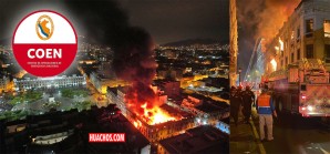 Incendio urbano en distrito de Lima (Lima) fue controlado en horas de la madrugada Incendio urbano en distrito de Lima (Lima) fue controlado en horas de la madrugada