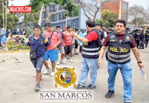 UNMSM: 192 intervenidos en operativo ya fueron liberados y solo uno está detenido UNMSM: 192 intervenidos en operativo ya fueron liberados y solo uno está detenido