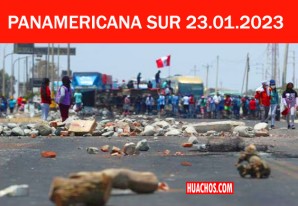 Ica: cuatro puntos de la Panamericana Sur permanecen bloqueados por manifestantes Ica: cuatro puntos de la Panamericana Sur permanecen bloqueados por manifestantes