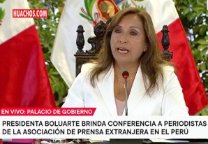Dina Boluarte brinda conferencia de prensa a los medios extranjeros | DIRECTO Dina Boluarte brinda conferencia de prensa a los medios extranjeros | DIRECTO