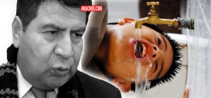 Por una "gentil cortesía" del rico gobernador regional solo 22% de niños toman agua clorada Por una "gentil cortesía" del rico gobernador regional solo 22% de niños toman agua clorada