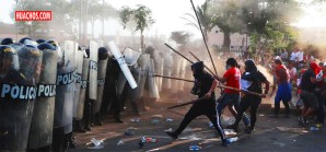 Más de 850 policías heridos y 43 sedes policiales afectadas dejan actos vandálicos Más de 850 policías heridos y 43 sedes policiales afectadas dejan actos vandálicos