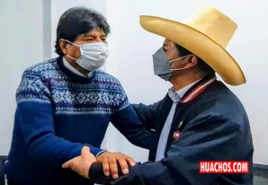 Castillo se reunió con Evo Morales y militantes del MAS tras ser declarado presidente | VIDEO Castillo se reunió con Evo Morales y militantes del MAS tras ser declarado presidente | VIDEO