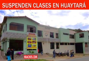 Suspenden clases en Huaytará por intensas lluvias torrenciales | VIDEO Suspenden clases en Huaytará por intensas lluvias torrenciales | VIDEO