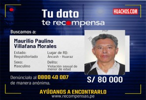 Recompensa: Mininter ofrece 80 mil soles por la captura del cura violador Recompensa: Mininter ofrece 80 mil soles por la captura del cura violador