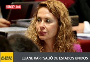 De ahora en adelante la justicia peruana solo podrá ver a Eliane por TV o en redes sociales De ahora en adelante la justicia peruana solo podrá ver a Eliane por TV o en redes sociales