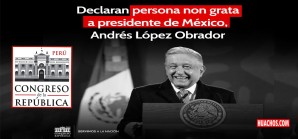 Un jodido cuate el AMLO, le importa una guayaba que le declaren "persona non grata" Un jodido cuate el AMLO, le importa una guayaba que le declaren "persona non grata"