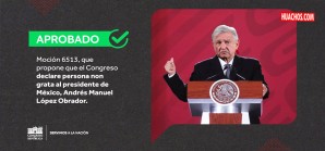 Ahora es el pleno del Congreso que declara 'persona non grata' a AMLO Ahora es el pleno del Congreso que declara 'persona non grata' a AMLO