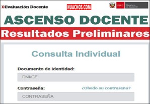 Ascenso Docente 2023: mira AQUÍ los resultados preliminares de la Prueba Única Nacional Ascenso Docente 2023: mira AQUÍ los resultados preliminares de la Prueba Única Nacional