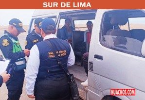 Operativos de control de identidad en movilidades de transporte público de Cañete Operativos de control de identidad en movilidades de transporte público de Cañete