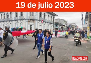 Defensoría del Pueblo reporta 8 heridos durante protestas sociales de este 19 de julio Defensoría del Pueblo reporta 8 heridos durante protestas sociales de este 19 de julio