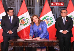 Presidenta Boluarte promulga ley que crea la Autoridad Nacional de Infraestructura | VIDEO Presidenta Boluarte promulga ley que crea la Autoridad Nacional de Infraestructura | VIDEO