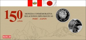BCR lanza moneda que conmemora los 150 aniversario de Perú y Japón BCR lanza moneda que conmemora los 150 aniversario de Perú y Japón