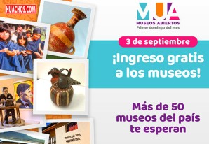 Ministerio de Cultura invita a los Museos Abiertos este domingo 3 de setiembre Ministerio de Cultura invita a los Museos Abiertos este domingo 3 de setiembre