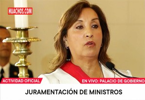 Dina Boluarte toma juramento a nuevos ministros en Palacio de Gobierno | DIRECTO Dina Boluarte toma juramento a nuevos ministros en Palacio de Gobierno | DIRECTO