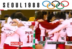 Partido de voley de las Olimpiadas de Seúl 1988, donde Perú enfrentó a China | VIDEO Partido de voley de las Olimpiadas de Seúl 1988, donde Perú enfrentó a China | VIDEO