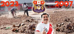 "Rocky" se compadece de los lamentos del alumnado del colegio Melchorita de Chincha "Rocky" se compadece de los lamentos del alumnado del colegio Melchorita de Chincha