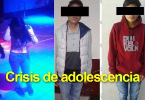 Los adolescentes pasan sus crisis 'existenciales' de manera violenta y delincuencial Los adolescentes pasan sus crisis 'existenciales' de manera violenta y delincuencial