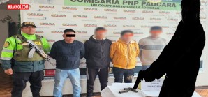Grave problema en Huancavelica, capturan bandas criminales integrados por menores de edad Grave problema en Huancavelica, capturan bandas criminales integrados por menores de edad